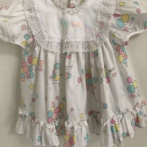 Party dress with balloons